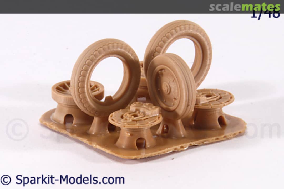 Boxart T-2C Buckeye - Wheel Set 48R0004 Sparkit Models