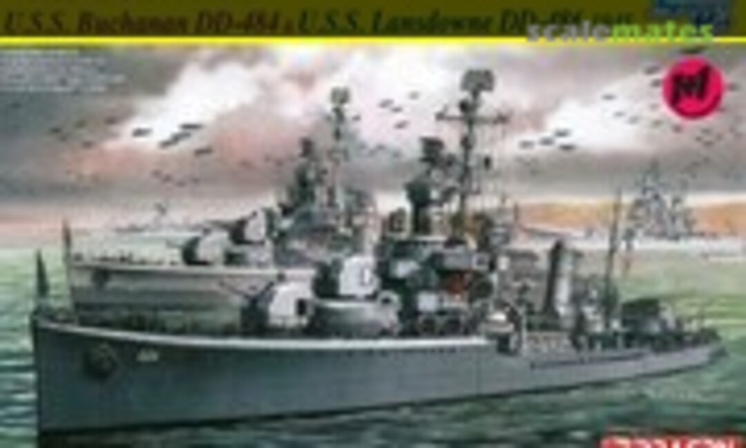 1:700 U.S.S. Buchanan DD-484 & U.S.S. Lansdowne DD-486 (Dragon 7089) 7089