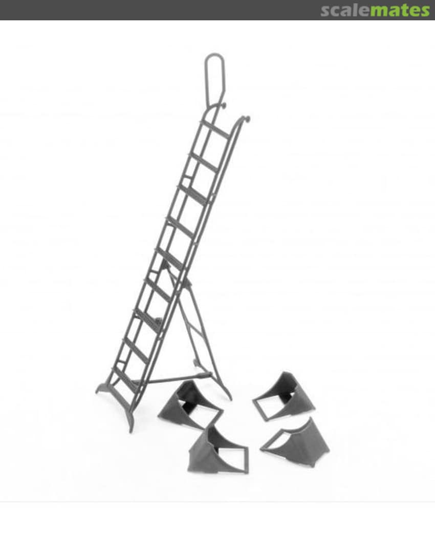 Boxart Mig-25 ladder + chocks LP72056 LP Models Boxart Mig-25 ladder + chocks LP72056 LP Models