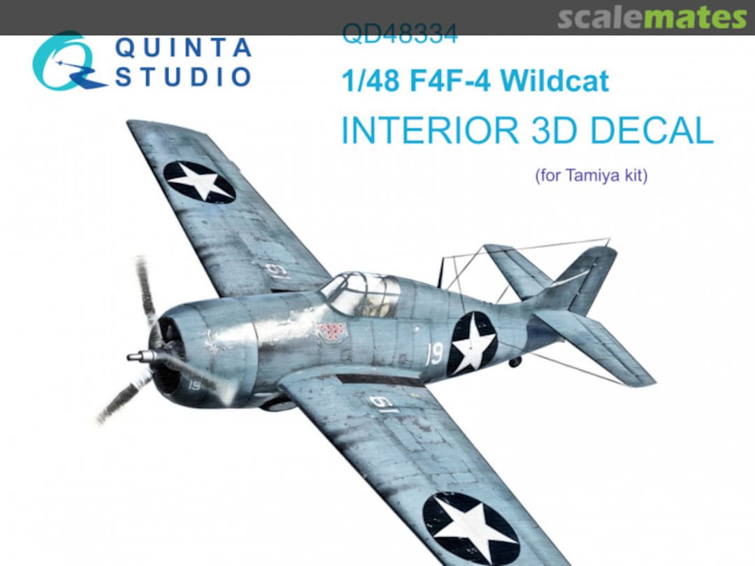 Boxart F4F-4 Wildcat interior 3D decals QD48334 Quinta Studio Boxart F4F-4 Wildcat interior 3D decals QD48334 Quinta Studio