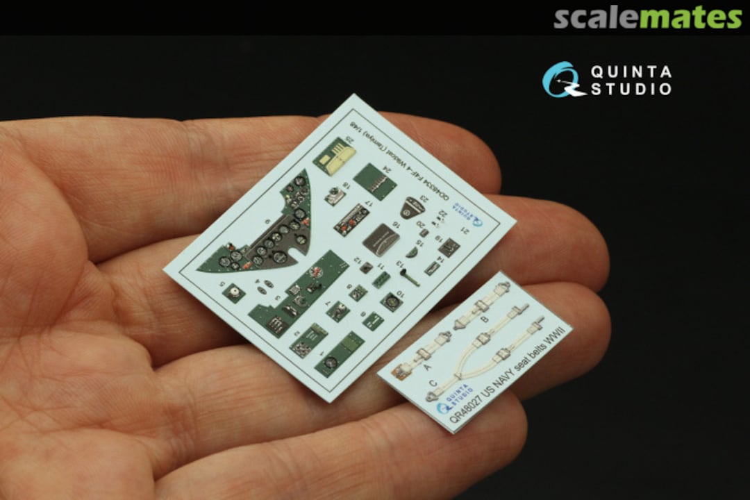 Contents F4F-4 Wildcat interior 3D decals QD48334 Quinta Studio Contents F4F-4 Wildcat interior 3D decals QD48334 Quinta Studio