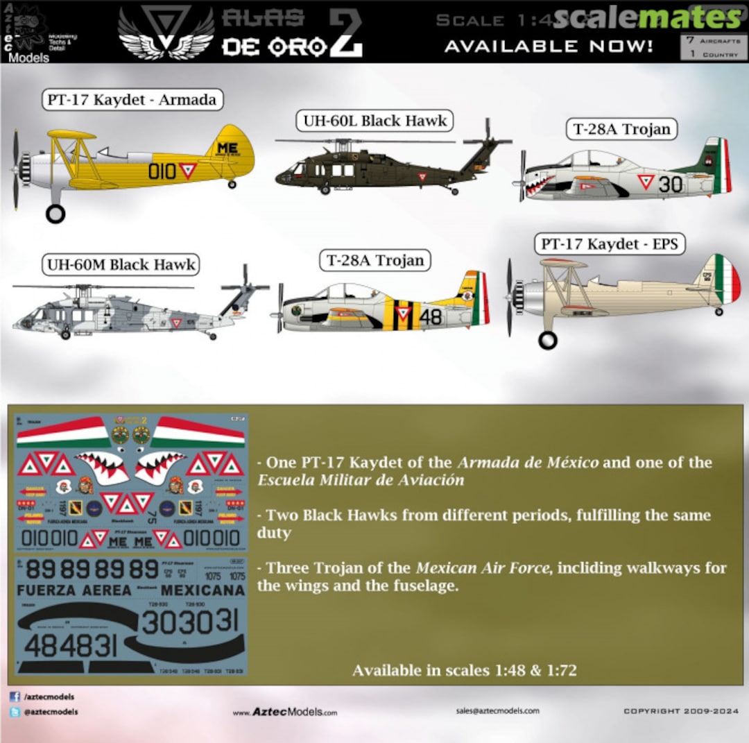 Boxart Alas De Oro 2 48-107 Aztec Models Boxart Alas De Oro 2 48-107 Aztec Models