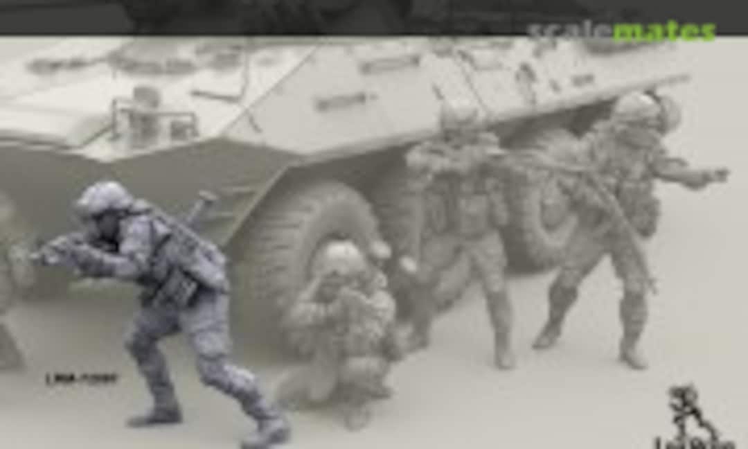 1:72 Russian Soldier - Gunner - Set 30 (Live Resin LRM72087) LRM72087