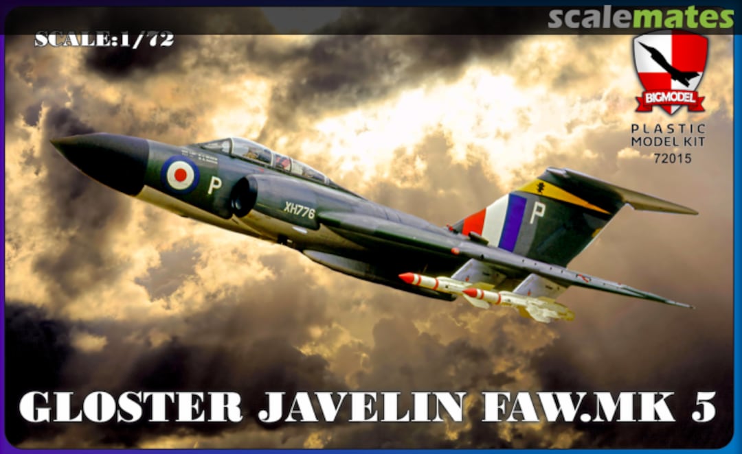 Boxart Gloster Javelin FAW.MK 5 K72015 BIGMODEL Boxart Gloster Javelin FAW.MK 5 K72015 BIGMODEL