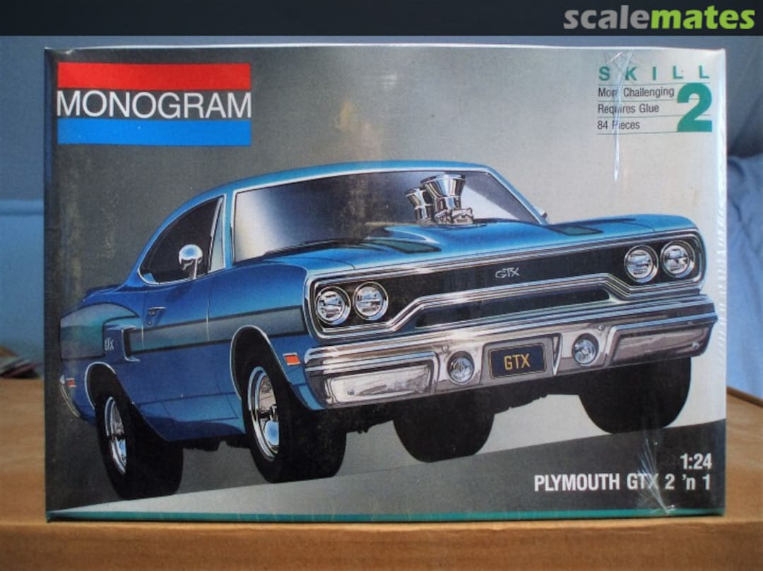 Boxart Plymouth GTX 2 'n 1 2730 Monogram Boxart Plymouth GTX 2 'n 1 2730 Monogram
