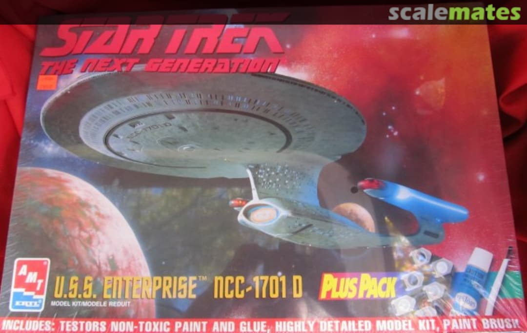 Boxart U.S.S. Enterprise NCC-1701 D 8400 AMT/ERTL Boxart U.S.S. Enterprise NCC-1701 D 8400 AMT/ERTL