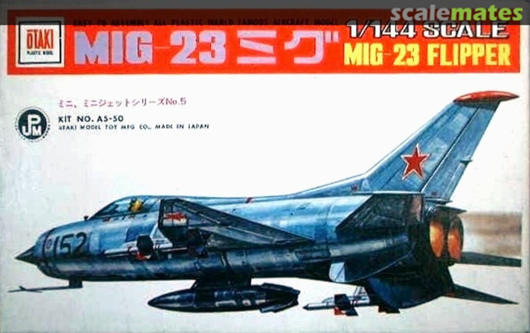 Boxart Mig-23 Flipper A5-50 Otaki