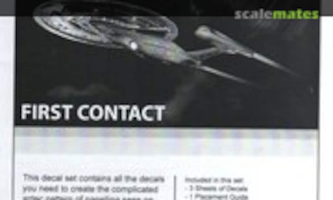 1:2500 Enterprise 1701-E Aztec Decals (Acreation Models EE2500FC)