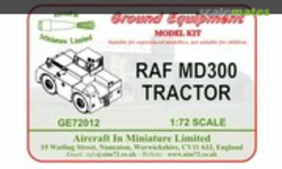 1:72 RAF MD300 tractor (Aircraft In Miniature Ltd GE72012) GE72012