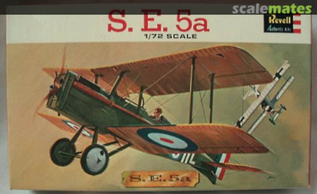 Boxart S. E. 5a H-633 Revell Boxart S. E. 5a H-633 Revell