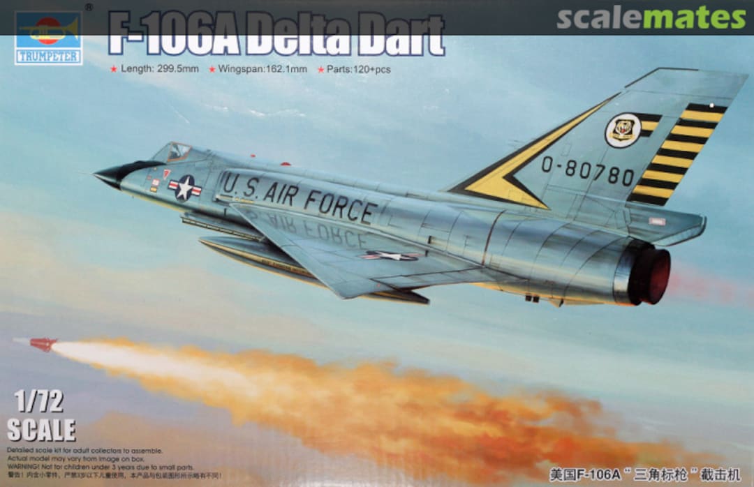 Boxart F-106A Delta Dart 01682 Trumpeter Boxart F-106A Delta Dart 01682 Trumpeter