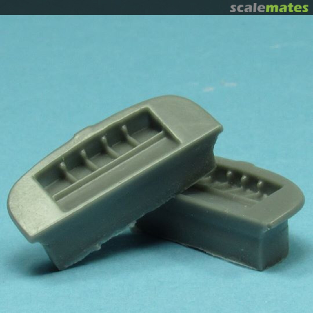 Boxart F-4B/C/D/E/F/G/J/N/S Phantom Intake Covers 148006 Two Mikes Resin Accessories Boxart F-4B/C/D/E/F/G/J/N/S Phantom Intake Covers 148006 Two Mikes Resin Accessories