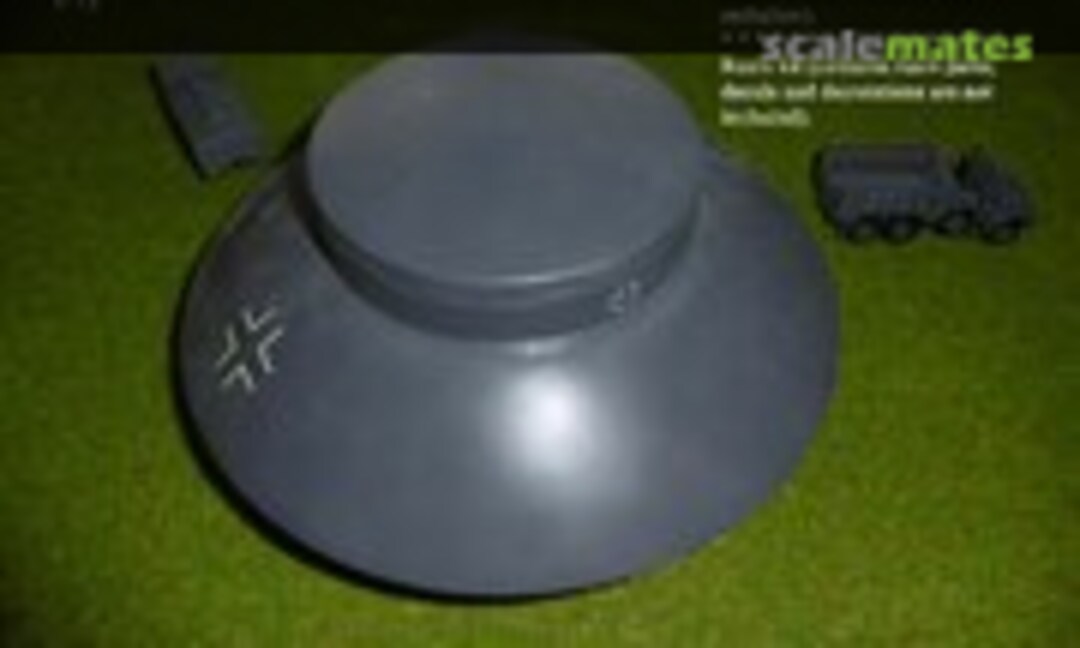 1:72 Haunebu I Flugscheibe (Bird Models 72FS5)