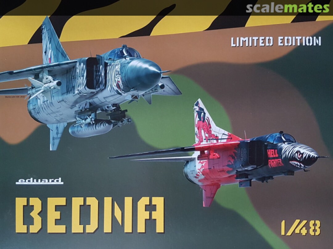 Boxart Bedna - MiG-23 MF/ML in Czechoslovak service 11120 Eduard Boxart Bedna - MiG-23 MF/ML in Czechoslovak service 11120 Eduard
