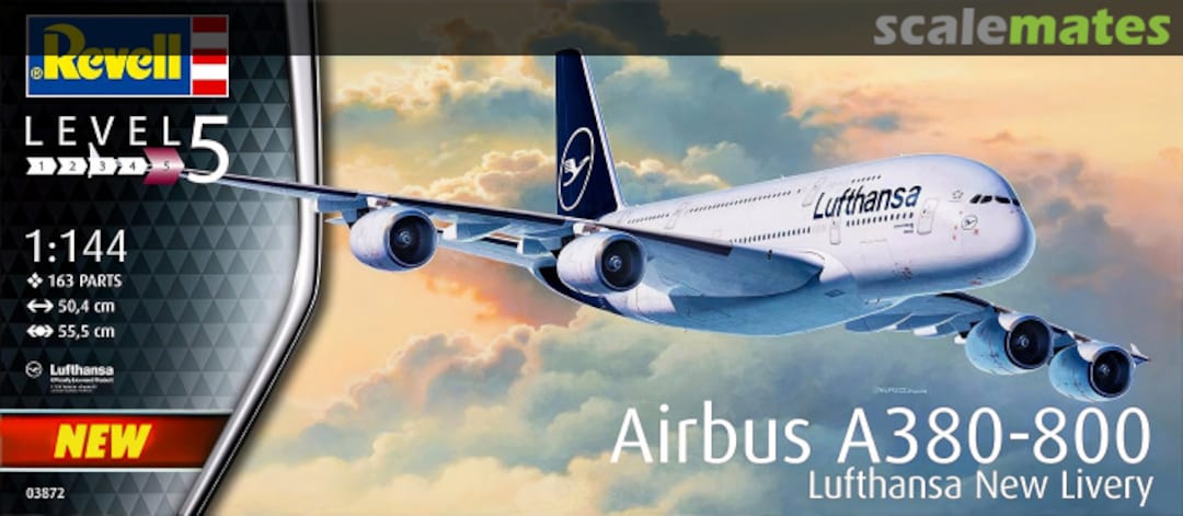 Boxart Airbus A380-800 03872 Revell Boxart Airbus A380-800 03872 Revell