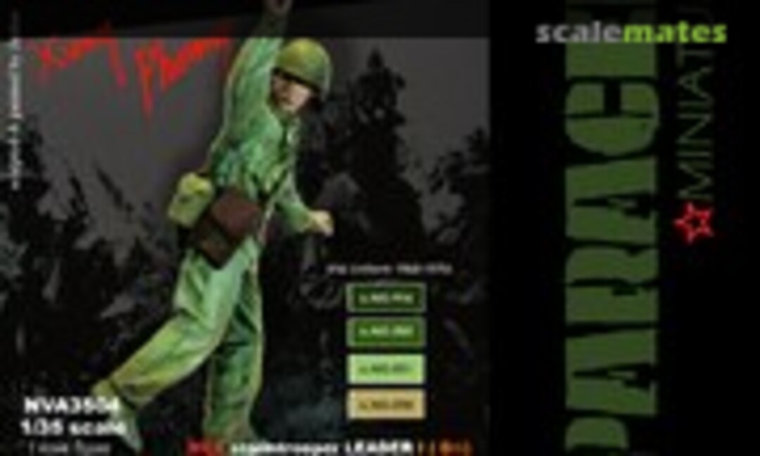 1:35 NVA Stormtrooper Leader I (DAI) (Paracel Miniatures NVA3504) NVA3504