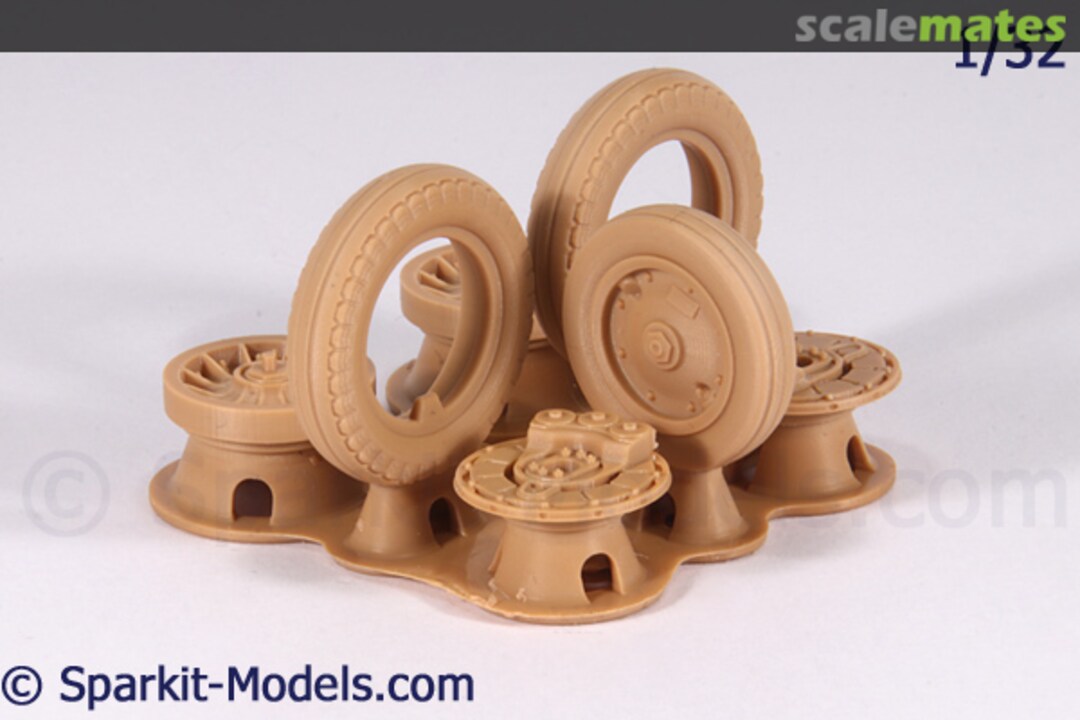 Boxart T-2C Buckeye - Wheel Set 32R0004 Sparkit Models