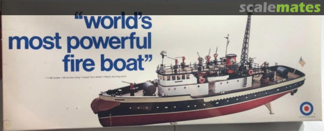 Boxart World's most powerful fire boat 8477 Entex Industries