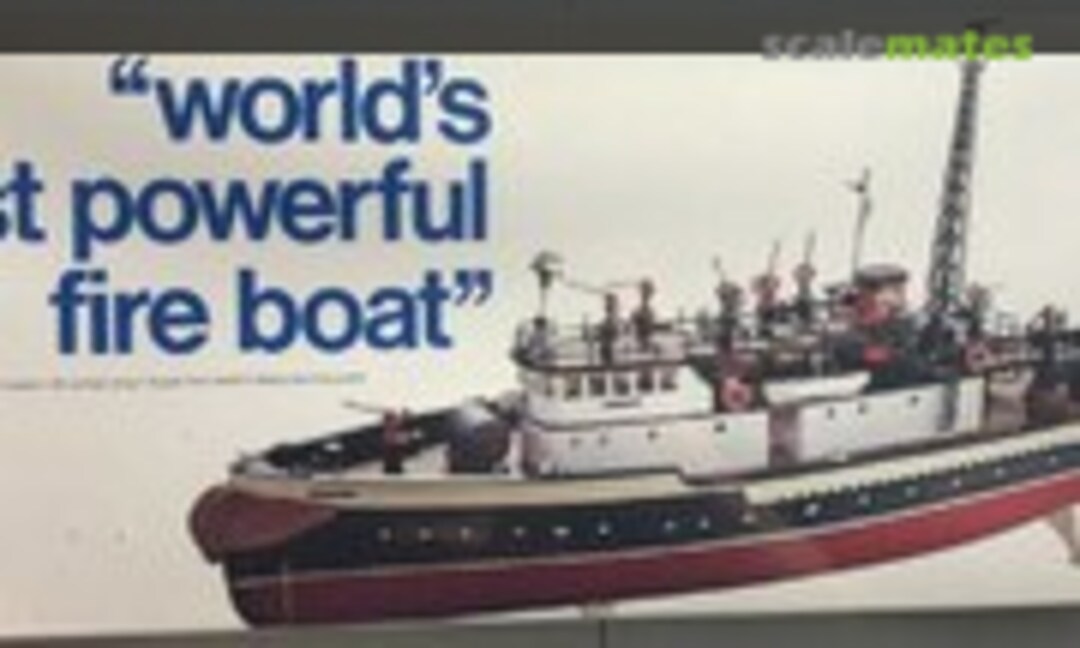1:82 World's most powerful fire boat (Entex Industries 8477) 8477