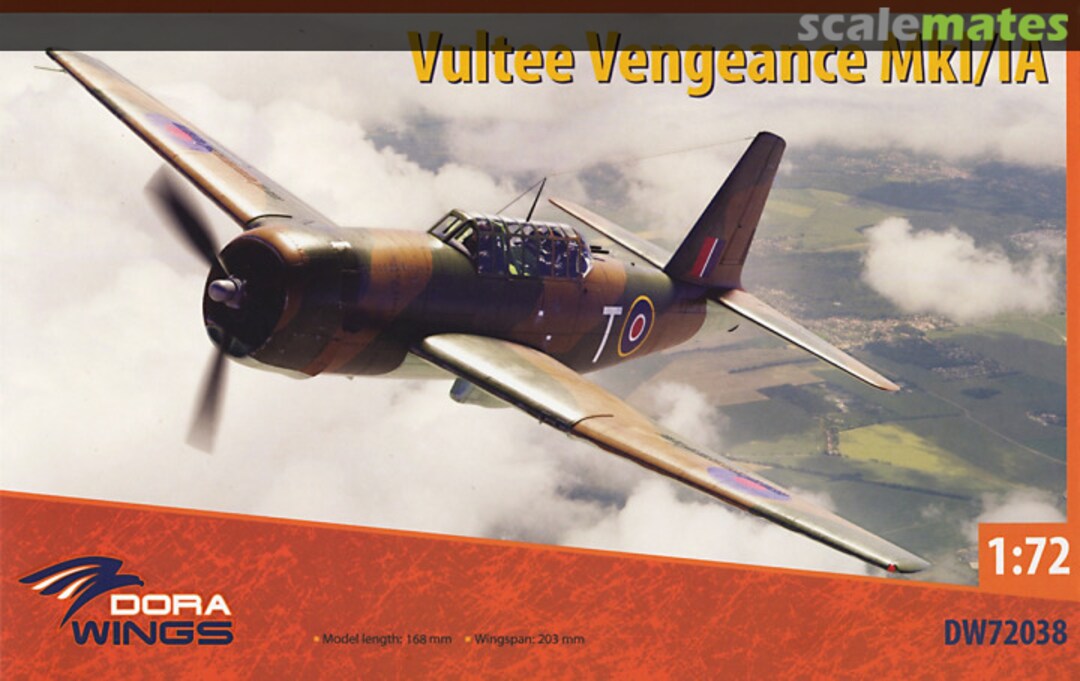 Boxart Vultee Vengeance MkI/IA DW72038 Dora Wings