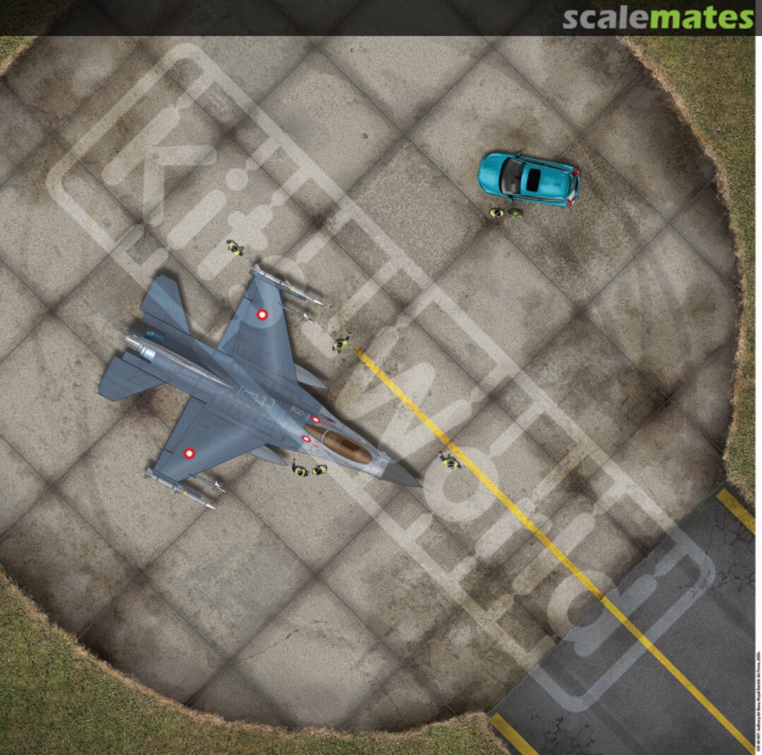 Boxart Aalborg Air Base (Flyvestation Aalborg) KWB48-497 Kits-World Boxart Aalborg Air Base (Flyvestation Aalborg) KWB48-497 Kits-World