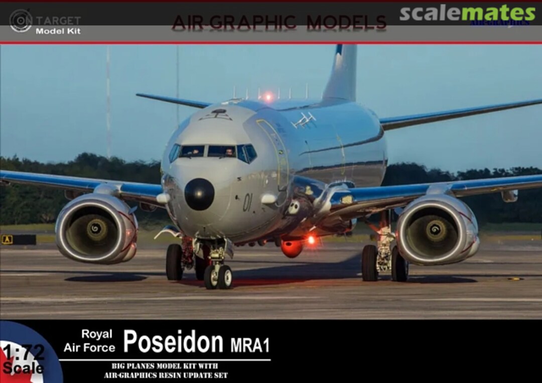Boxart Boeing P-8 Poseidon MRA1 AGK-001 Air-Graphics Models