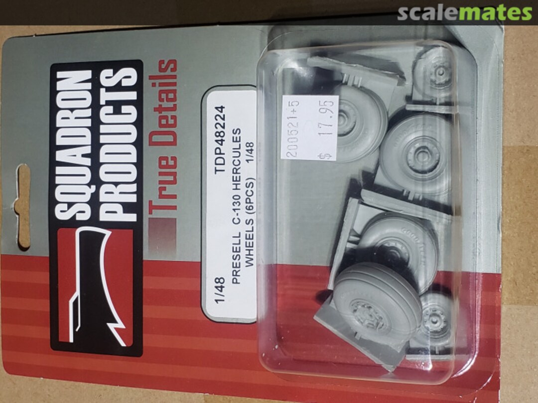 Boxart C-130 Hercules Wheels TDP48224 Squadron Products