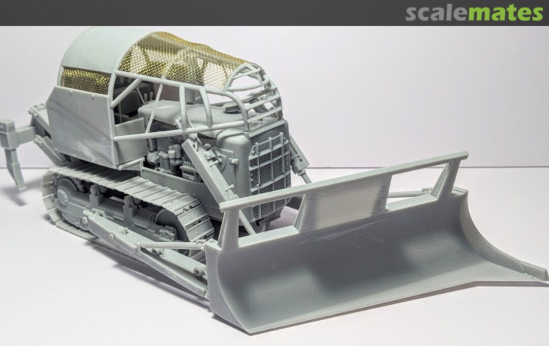 Boxart Australian D8H Bulldozer (late) HL 1401 Hobby Link