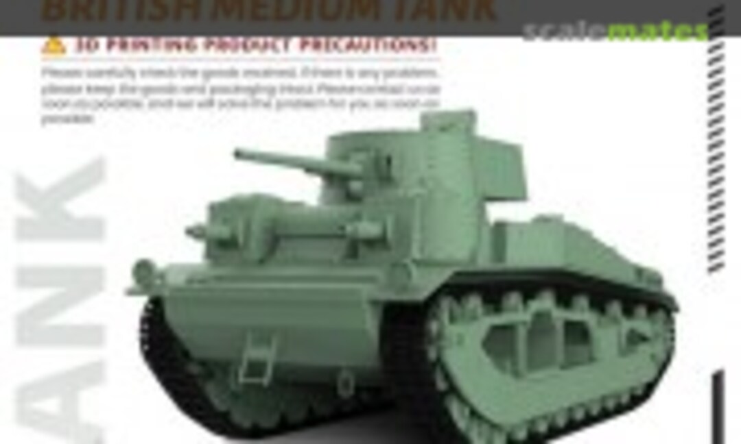 1:72 Vickers Mk.III (SSMODEL 72579) 72579
