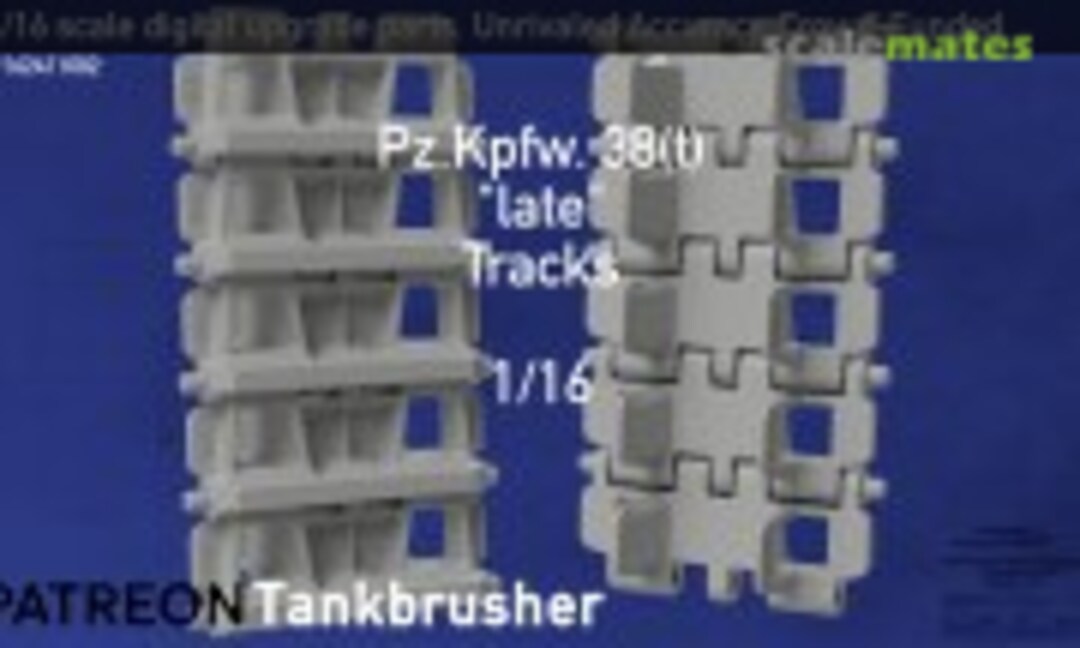 1:16 Panzer 38(t) (Tankbrusher Scale Modeling 162411002) 162411002