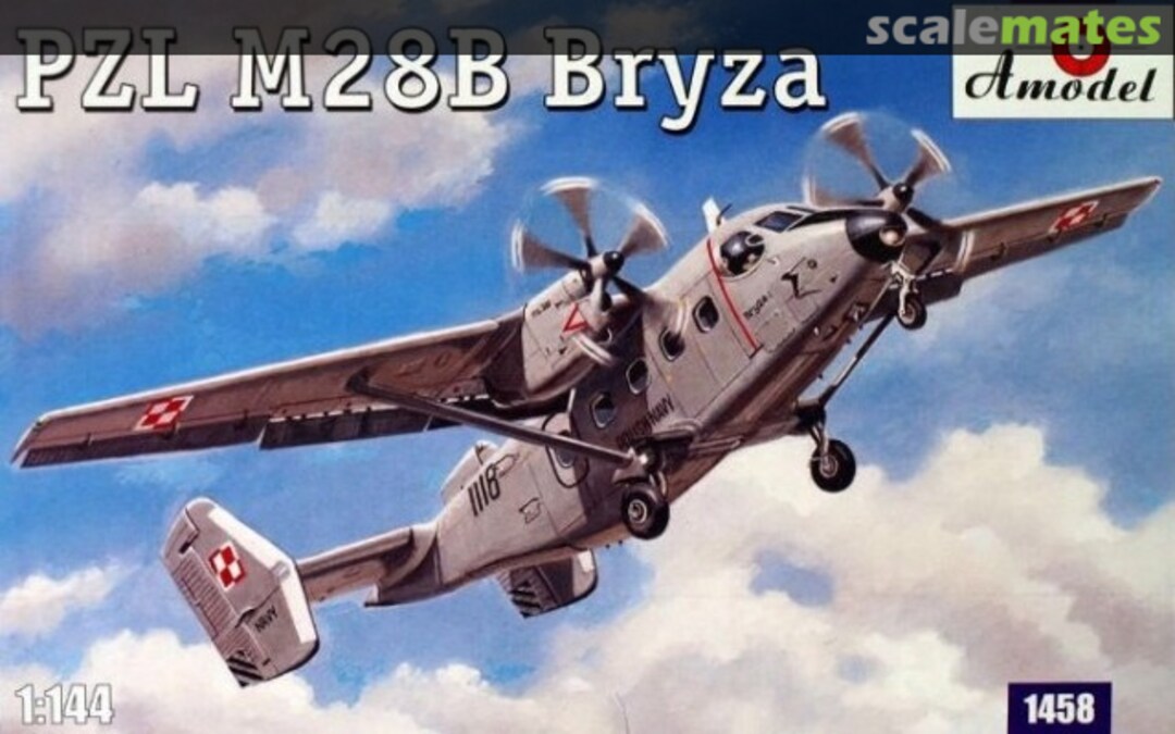 Boxart PZL M28B Bryza 1458 Amodel Boxart PZL M28B Bryza 1458 Amodel