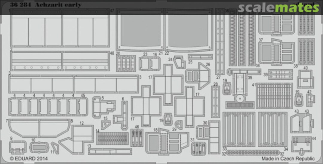 Boxart Achzarit early 36284 Eduard Boxart Achzarit early 36284 Eduard