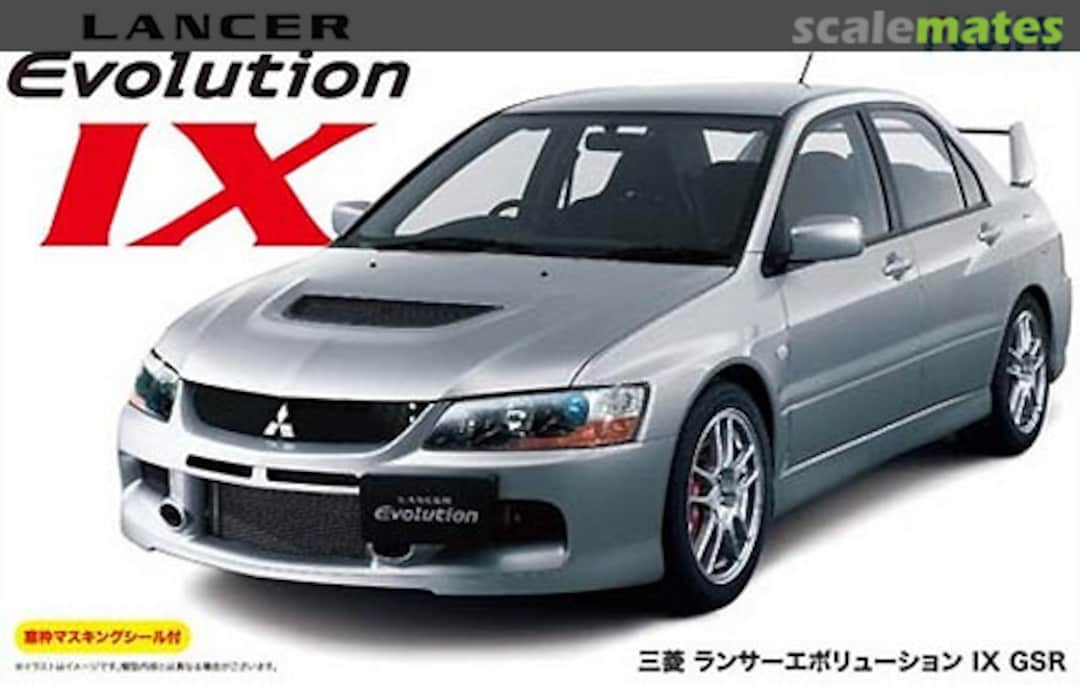 Boxart Mitsubishi Lancer Evolution IX GSR 03918 Fujimi Boxart Mitsubishi Lancer Evolution IX GSR 03918 Fujimi