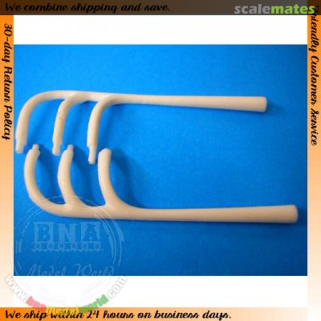 Boxart Megaphone Exhaust for V8 Flathead (2pcs) 1144 The Parts Box Boxart Megaphone Exhaust for V8 Flathead (2pcs) 1144 The Parts Box