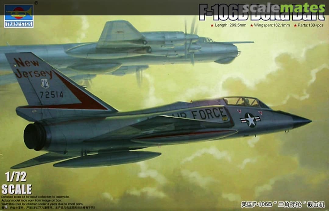 Boxart F-106B Delta Dart 01683 Trumpeter Boxart F-106B Delta Dart 01683 Trumpeter