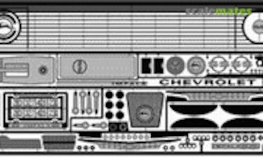 1:25 '64 Chevy Impala Detail Set (The Model Car Garage MCG-2073) MCG-2073
