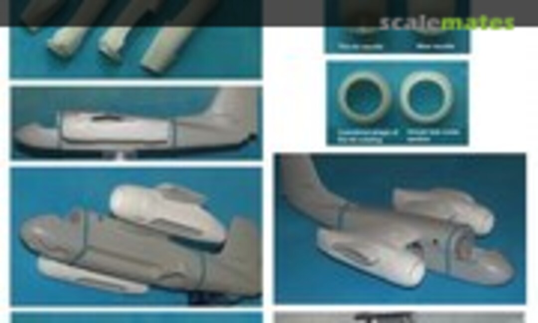 1:48 S-2E Tracker engine nacelles (DMold Modelworks DM48032) DM48032