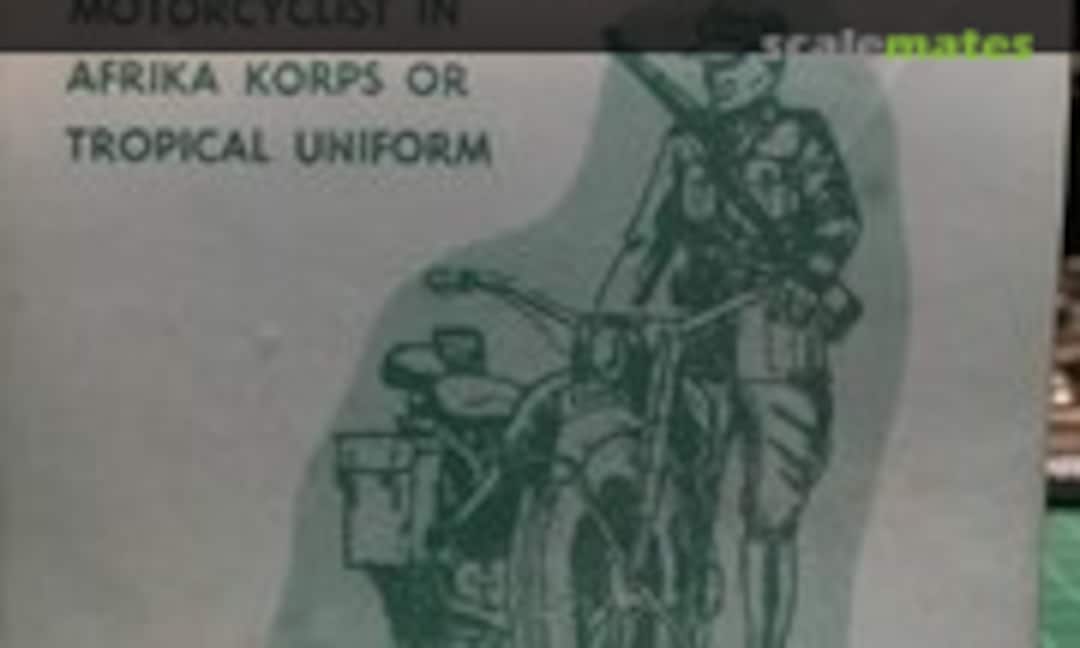 1:32 Motorcycle with rider (Cavalier Miniatures GM12) GM12