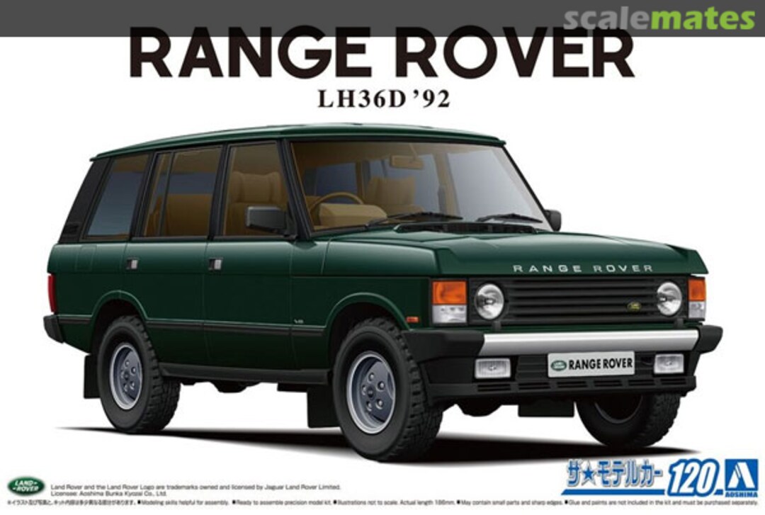 Boxart Range Rover LH36D '92 057964 Aoshima