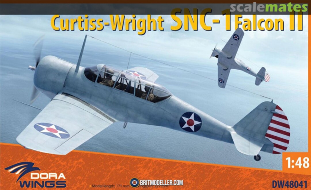 Boxart Curtiss-Wright SNC-1 Falcon II DW48041 Dora Wings Boxart Curtiss-Wright SNC-1 Falcon II DW48041 Dora Wings