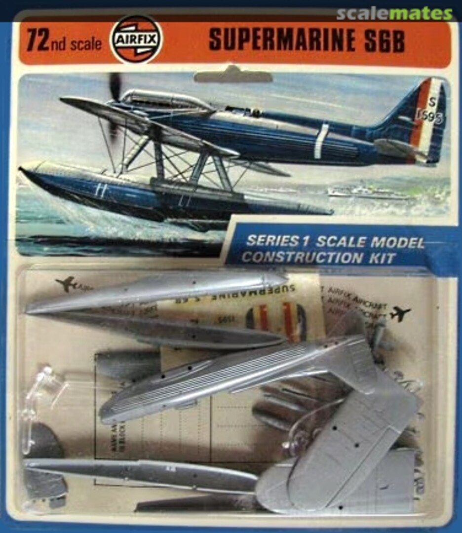 Boxart Supermarine S6B 01007-4 Airfix Boxart Supermarine S6B 01007-4 Airfix