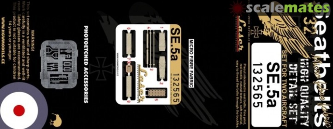 Boxart RAF SE.5a - Seatbelts 132565 HGW Models Boxart RAF SE.5a - Seatbelts 132565 HGW Models