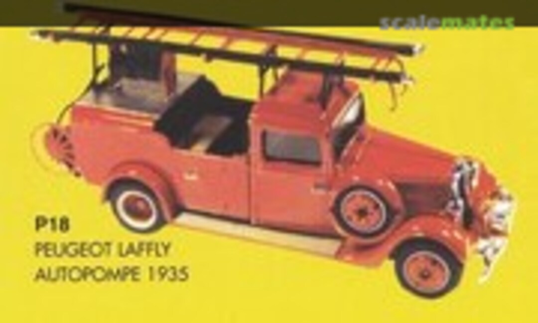 1:50 Peugeot Laffly Autopompe (Chat C'Est Chouette CCC P18) CCC P18