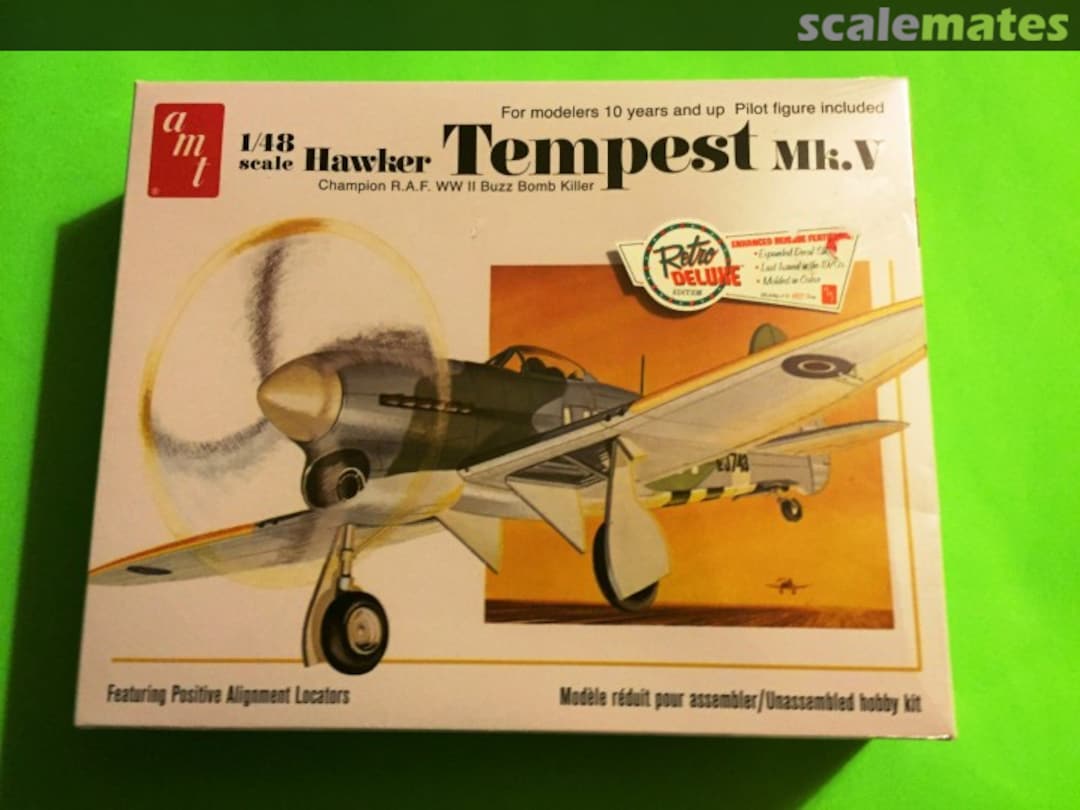 Boxart Hawker Tempest V 1901 AMT Boxart Hawker Tempest V 1901 AMT
