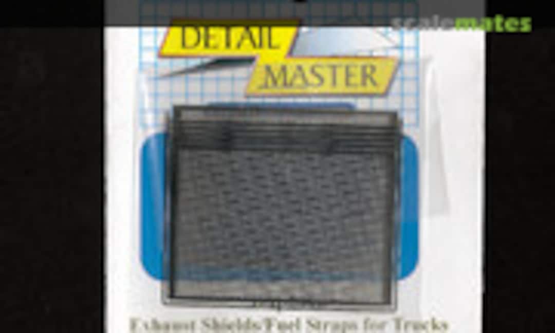 1:25 Exhaust Shields/Fuel Straps For Trucks (Detail Master DM-2910) DM-2910