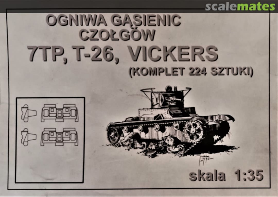 Boxart Tracks for tanks 7TP, T-26, VICKERS Unknown RPM Boxart Tracks for tanks 7TP, T-26, VICKERS Unknown RPM