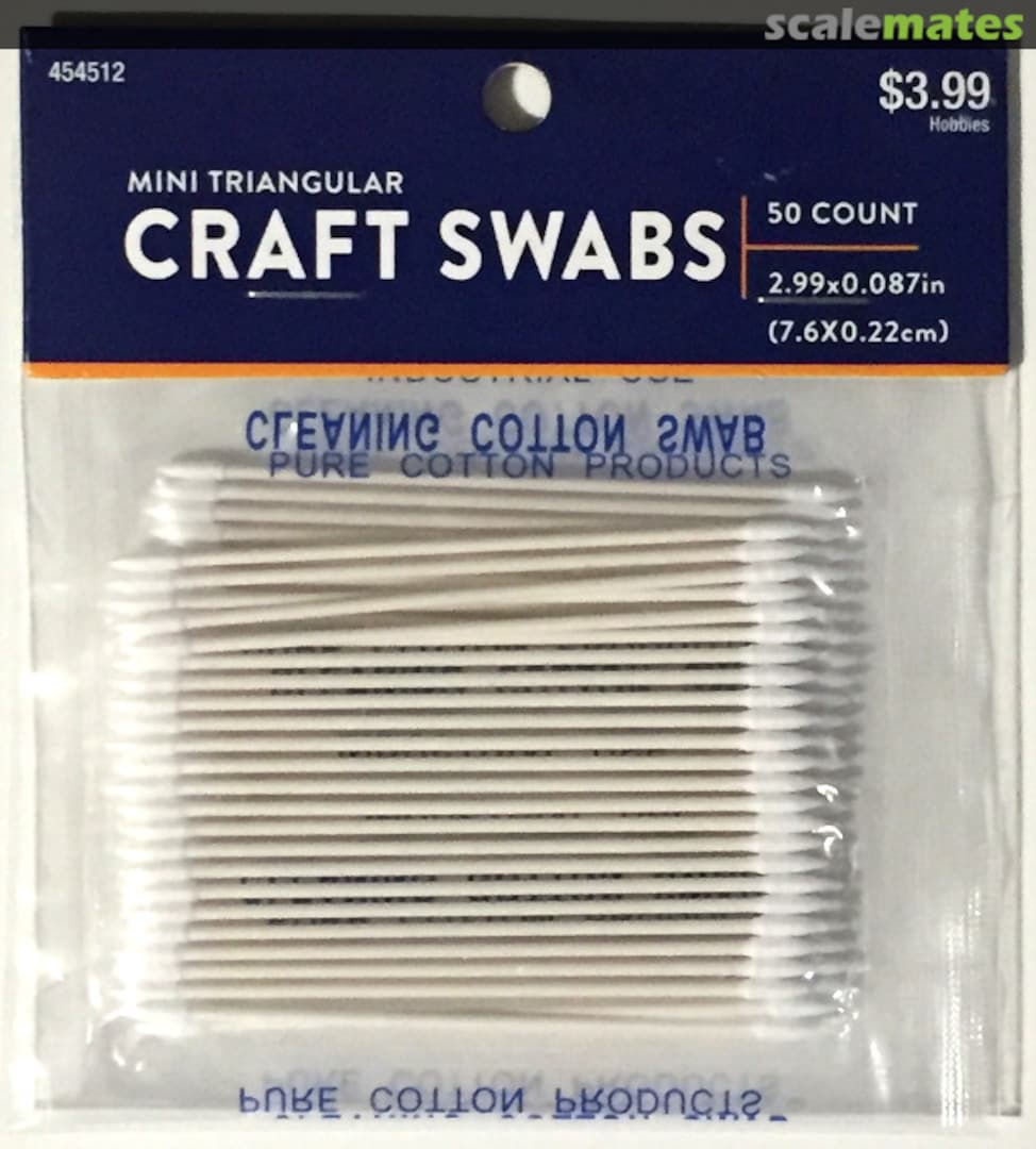 Boxart Mini Triangular Craft Swabs 454512 Hobby Lobby