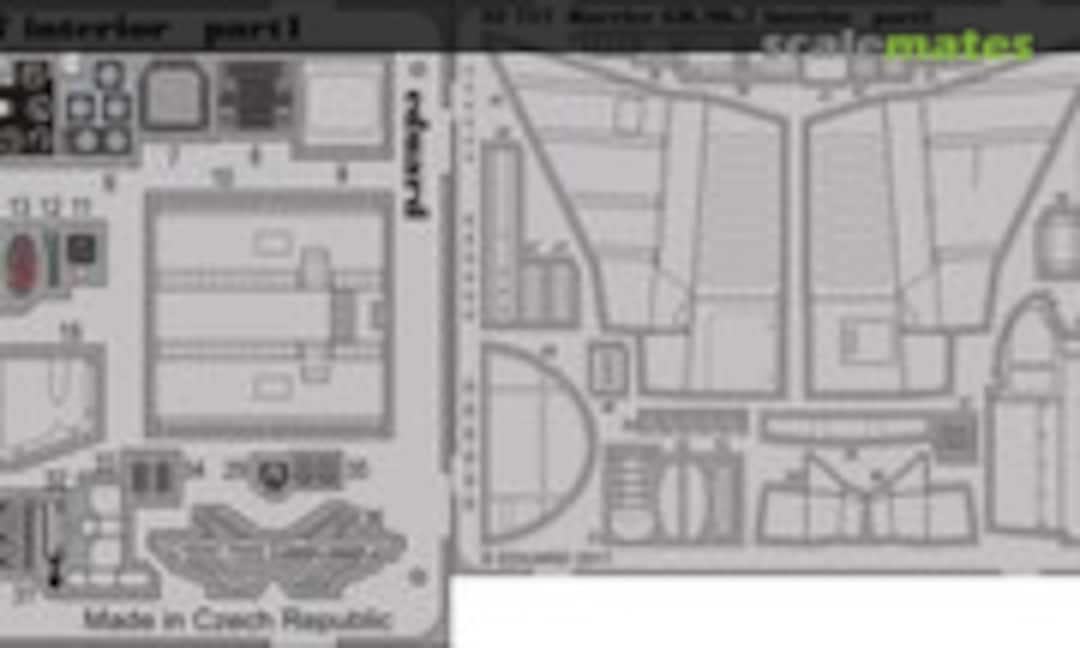 1:32 McDonnell Douglas Harrier Gr.Mk.7 - PE Interior (Eduard 32717) 32717