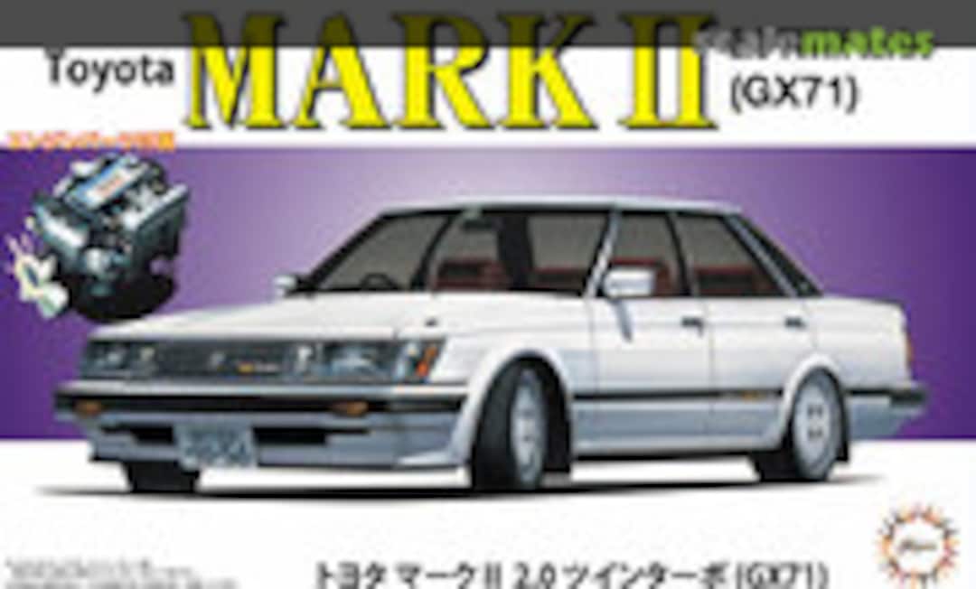 1:24 Toyota Mark II 2.0 Twin Turbo GX71 (Fujimi 04726)