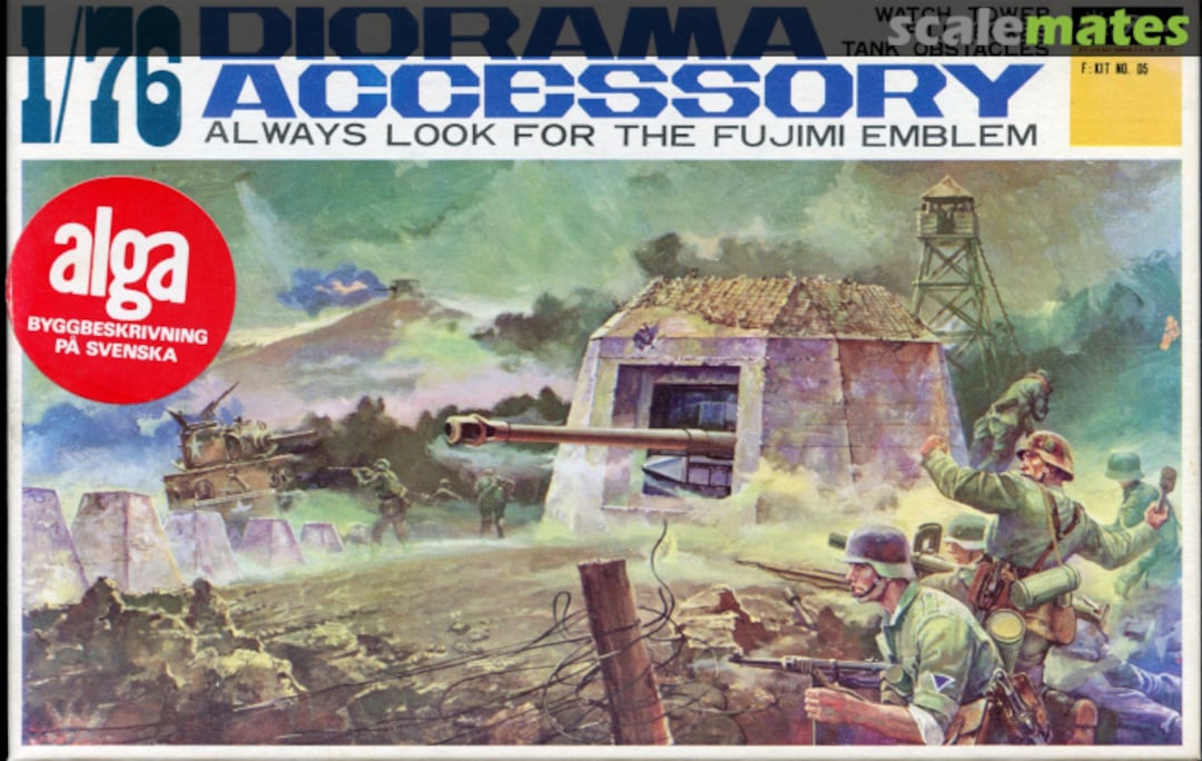 Boxart Diorama Accessory D5 Fujimi Boxart Diorama Accessory D5 Fujimi